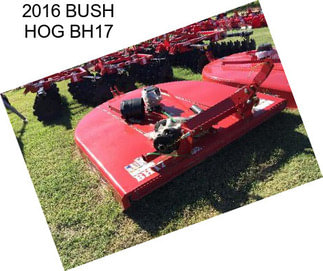 2016 BUSH HOG BH17