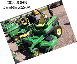 2008 JOHN DEERE Z520A