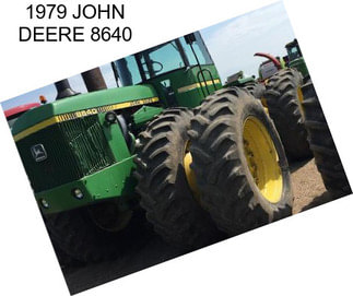 1979 JOHN DEERE 8640