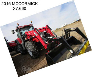 2016 MCCORMICK X7.660