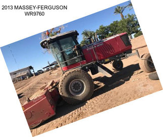 2013 MASSEY-FERGUSON WR9760