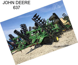 JOHN DEERE 637