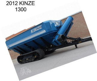 2012 KINZE 1300