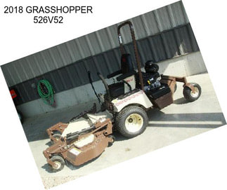 2018 GRASSHOPPER 526V52