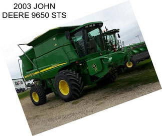 2003 JOHN DEERE 9650 STS