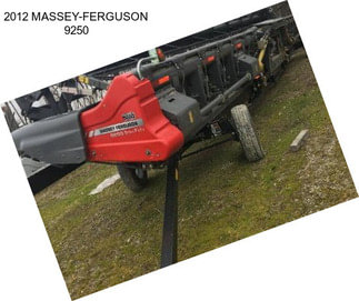 2012 MASSEY-FERGUSON 9250