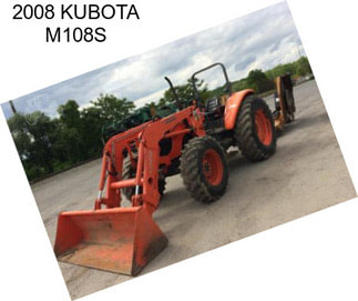 2008 KUBOTA M108S