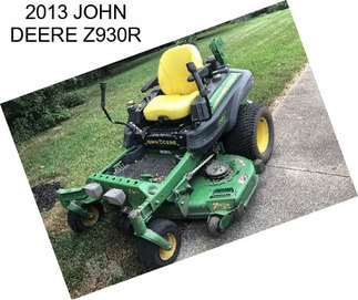 2013 JOHN DEERE Z930R