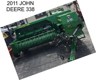 2011 JOHN DEERE 338