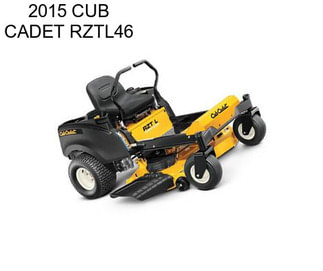 2015 CUB CADET RZTL46