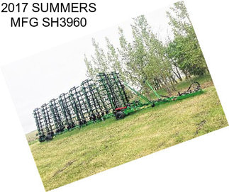 2017 SUMMERS MFG SH3960