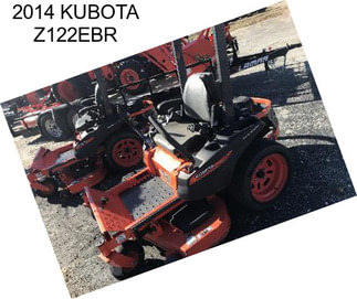 2014 KUBOTA Z122EBR