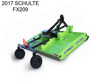 2017 SCHULTE FX209