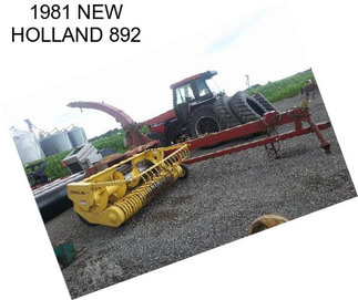 1981 NEW HOLLAND 892