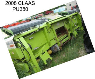 2008 CLAAS PU380