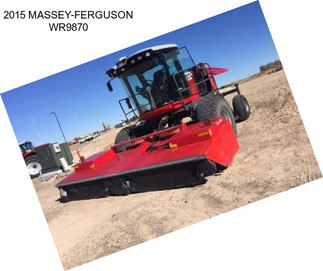 2015 MASSEY-FERGUSON WR9870