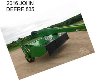 2016 JOHN DEERE 835