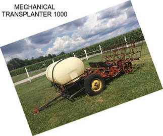 MECHANICAL TRANSPLANTER 1000