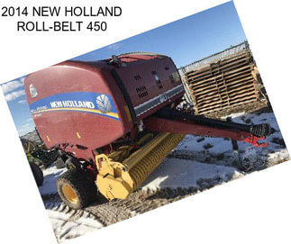 2014 NEW HOLLAND ROLL-BELT 450