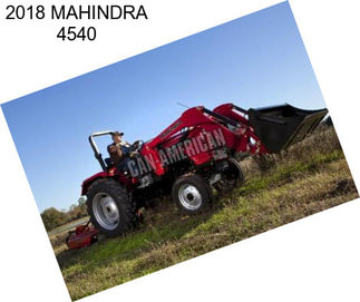 2018 MAHINDRA 4540