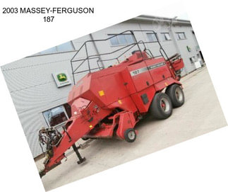 2003 MASSEY-FERGUSON 187