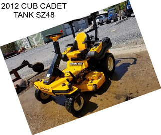 2012 CUB CADET TANK SZ48