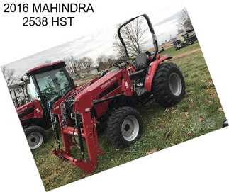 2016 MAHINDRA 2538 HST