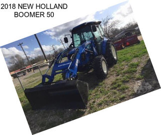 2018 NEW HOLLAND BOOMER 50