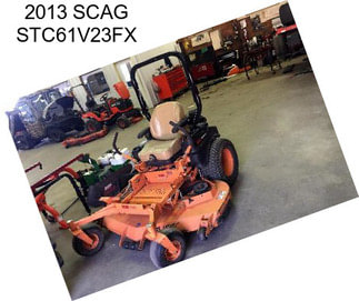 2013 SCAG STC61V23FX