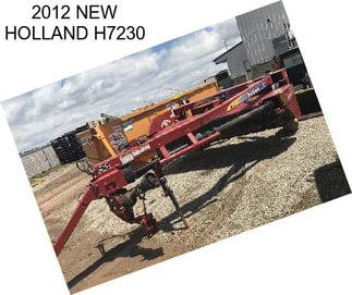 2012 NEW HOLLAND H7230