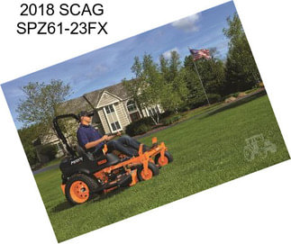 2018 SCAG SPZ61-23FX