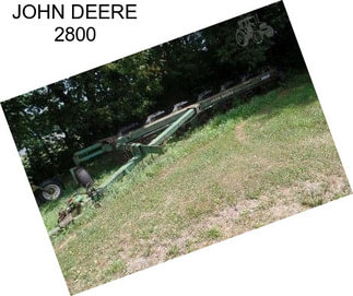 JOHN DEERE 2800