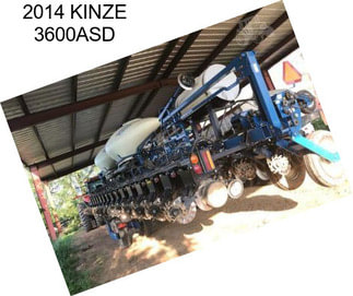 2014 KINZE 3600ASD