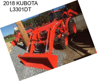 2018 KUBOTA L3301DT