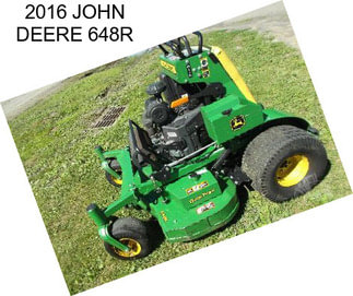 2016 JOHN DEERE 648R