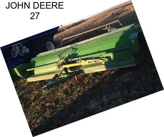 JOHN DEERE 27