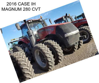 2016 CASE IH MAGNUM 280 CVT