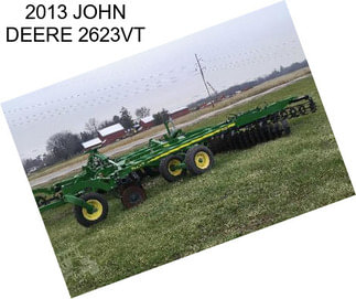 2013 JOHN DEERE 2623VT