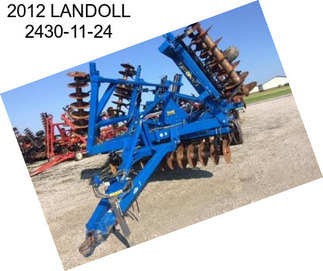 2012 LANDOLL 2430-11-24