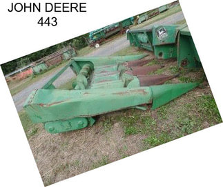 JOHN DEERE 443