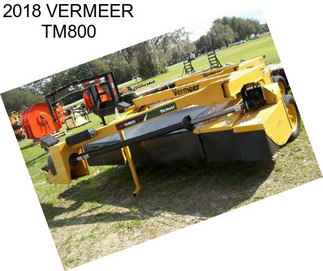 2018 VERMEER TM800