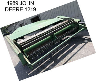 1989 JOHN DEERE 1219