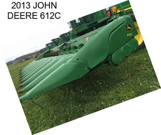 2013 JOHN DEERE 612C