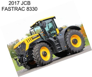 2017 JCB FASTRAC 8330