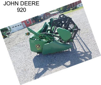 JOHN DEERE 920