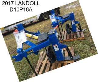 2017 LANDOLL D10P18A