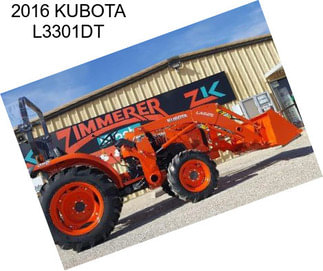 2016 KUBOTA L3301DT