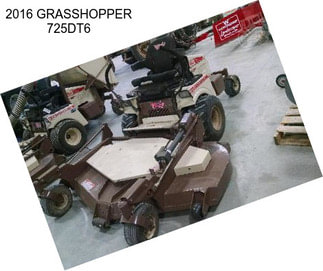 2016 GRASSHOPPER 725DT6