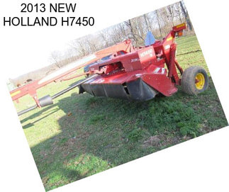 2013 NEW HOLLAND H7450