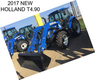 2017 NEW HOLLAND T4.90